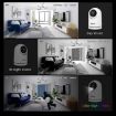 SriHome SH042 2.0MP 1080P HD AI WiFi Pan-Tilt Camera (EU Plug) - 8