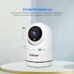 SriHome SH042 2.0MP 1080P HD AI WiFi Pan-Tilt Camera (UK Plug) - 3