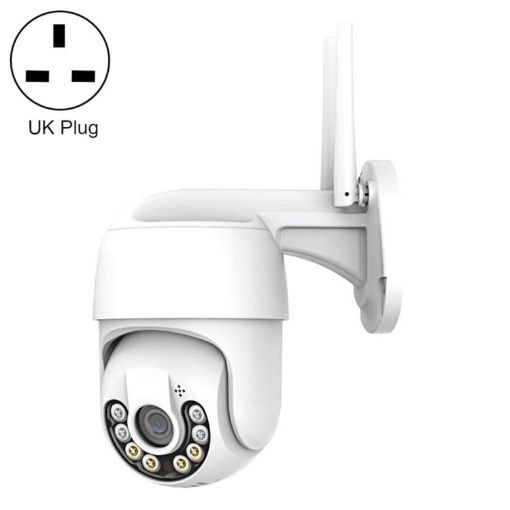 QX59 1080P HD WiFi Surveillance Camera with Night Vision & Audio UK Plug - 1