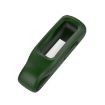 Fitbit Inspire 3 Army Green Silicone Clip Case Cover Steel Sheet - 3