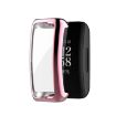 Fitbit Inspire3 Pink TPU Electroplating Protective Watch Case Cover - 1