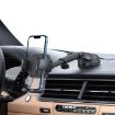 USAMS US-ZJ072 Car Console Retractable Transparent Holder - Black - 2