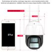 QX67 3MP AI Alarm WiFi Dome IP Camera with Humanoid Recognition, AU Plug - 3