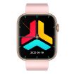 QX7 Smart Watch Pink Gold - 1.85" TFT, Bluetooth Call, Heart Monitor - 2