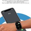D07 1.7" Square Screen Smart Watch with NFC Payment Encoder - Gold - 6
