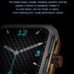 D09 1.9" TFT Smart Watch with Blood Pressure Monitor - Black - 6