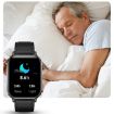 F100 1.7" HD Smart Watch with Body Temp & Blood Oxygen Monitor (Red) - 5