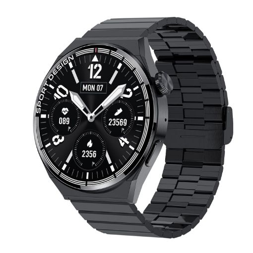 MD3MAX 1.39" Round Screen Smart Watch with Heart Rate & Oxygen Monitor - 1