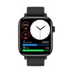 T49 1.9" HD Smart Watch with Heart Rate & Bluetooth Calling - Black - 2