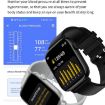 T49 1.9" HD Smart Watch with Heart Rate & Bluetooth Calling - Black - 8
