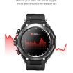 T92 1.28" IPS Smart Watch & Bluetooth Headset, Heart Rate, Music, Black - 5