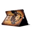 Electric Horizontal Leather Case with Pen Cover, Card Slot & Holder (Shar Pei) - 5