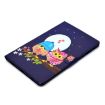 Electric Horizontal Leather Case - Pen Cover, Card Slot, Holder (Owls) - 7