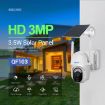 ESCAM QF103 3MP PT WIFI IP Camera with Solar Panel & Night Vision - 2