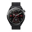 Ochstin 5HK46P Smart Watch - 1.36" Round Screen, Steel Strap, Black - 2