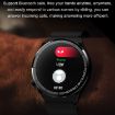 Ochstin 5HK46P Smart Watch 1.36" Round Screen Steel Strap Silver - 8