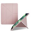 Acrylic Y-fold Leather Tablet Case for iPad Pro/Air 3 10.5 - Pink - 1