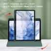 Samsung Galaxy Tab A8 10.5 2021 Grey Leather Case with 360 Holder - 2