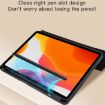 Samsung Galaxy Tab A8 10.5 2021 Y-fold Smart Leather Case Grey - 3