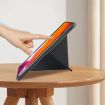 Samsung Galaxy Tab A7 10.4 2020 Acrylic Y-fold Leather Case Grey - 4