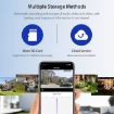 Solar Battery Powered Floodlight PTZ Camera with PIR Detection, 2.4G Wifi - 9