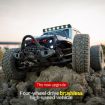 JJR/C Q117C Brushless High Speed Off-Road RC Car - Black Red Wrangler - 9