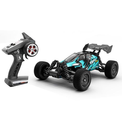 JJR/C Q117D Brushless Off-road RC Car - High Speed, Full Scale, Blue - 1