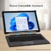 Microsoft Surface Pro 8 Black Striped Hollow Tablet Case - 5