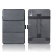 TCL 10 TabMax 4G Leather Case with Holder & Bandage - Black - 2