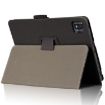 TCL NxtPaper 10s Black Leather Tablet Case with Holder - Skin Texture - 4
