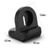 Apple Watch Silicone Charging Stand - No Charger Included (White) - 3