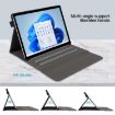 Microsoft Surface Pro 10/9 Black Cloth Texture Leather Tablet Case - 6