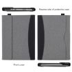 Microsoft Surface Pro 7/6/5/4 Grey Blue Leather Tablet Case - 2