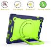 Samsung Galaxy Tab A8 10.5 2021 Silicone PC Case Navy Blue/Yellow Green - 5
