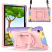 Samsung Galaxy Tab A8 10.5 2021 Case Silicone + PC Bracelet Holder - 1