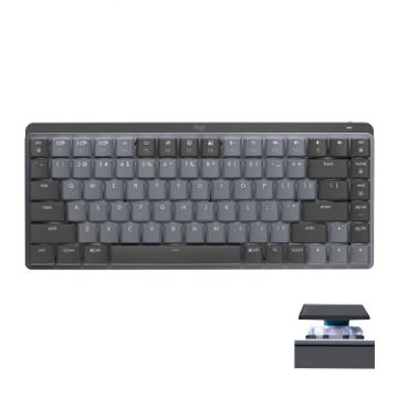 Logitech MX Mechanical Mini Wireless Keyboard, Green Axis, Dual Mode - 1