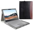 Microsoft Surface Book 3/2/1 15" Leather Laptop Case - Black Brown - 1