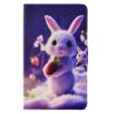 Samsung Galaxy Tab A 8.0 2019 TPU Leather Case - Strawberry Bunny - 2