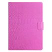 Samsung Galaxy Tab A8 Rose Red Crocodile Texture Leather Case - 2