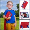 Shockproof Silicone + PC Case for Samsung Galaxy Tab A8 10.5 2021 (Red+Blue) - 7
