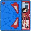 Samsung Galaxy Tab A8 10.5 2021 Shockproof Case Blue+Red Silicone+PC - 2