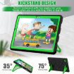 Samsung Galaxy Tab A8 10.5 2021 Shockproof Case Black+Green - 3