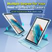 Samsung Galaxy Tab A8 10.5 2021 Rotating Leather Case - Blue - 4