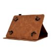 7" Tablet Case - Tower Embossed Leather Cover, Brown - 5