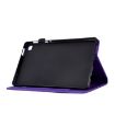 Samsung Galaxy Tab A 8.0 2019 T290 Purple Embossed Leather Case - 5