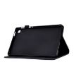 Samsung Galaxy Tab A 8.0 2019 T290 Embossed Leather Case Black - 5