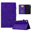 Samsung Galaxy Tab A7 10.4 2020 T500 Purple Leather Tablet Case - 1