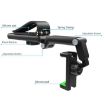 Grey Multifunctional Car Sun Visor & Rear Seat Phone Holder - 2