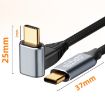 Steam Deck 100W USB-C Male to Female Curved Extension Cable, 2m Length - 2