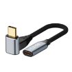 Steam Deck 100W USB-C Male to Female Curved Extension Cable, 3m Length - 1